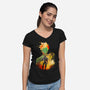 Negative Underworld-Womens-V-Neck-Tee-Donnie