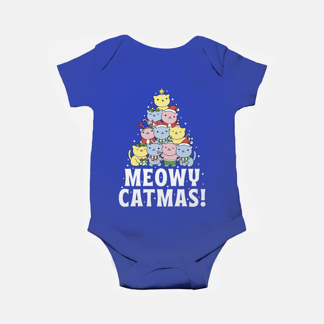 Meowy Catmas-Baby-Basic-Onesie-brunopires
