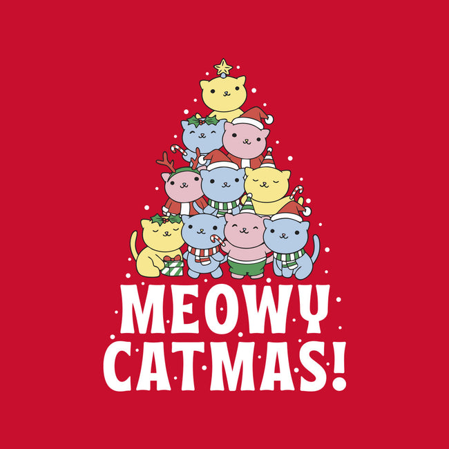 Meowy Catmas-Unisex-Basic-Tee-brunopires