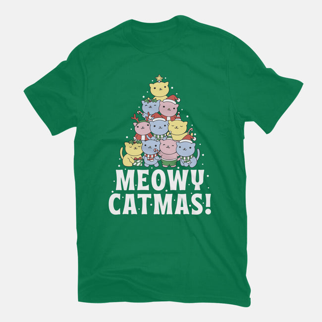 Meowy Catmas-Mens-Basic-Tee-brunopires
