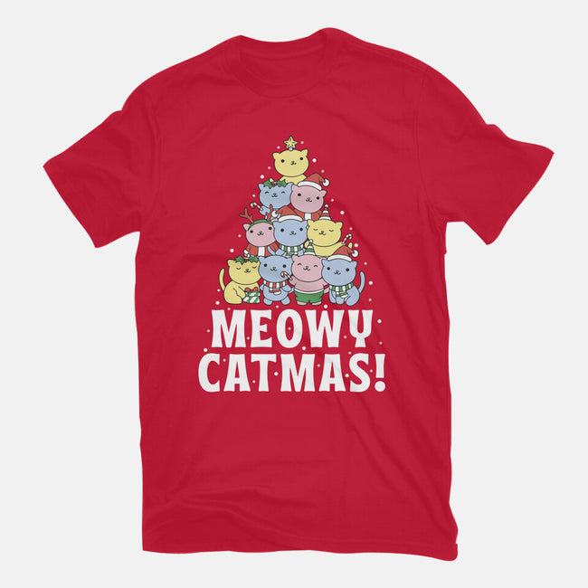 Meowy Catmas-Mens-Premium-Tee-brunopires