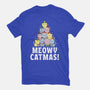 Meowy Catmas-Unisex-Basic-Tee-brunopires