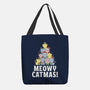 Meowy Catmas-None-Basic Tote-Bag-brunopires