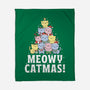 Meowy Catmas-None-Fleece-Blanket-brunopires