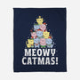 Meowy Catmas-None-Fleece-Blanket-brunopires