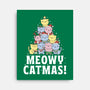 Meowy Catmas-None-Stretched-Canvas-brunopires