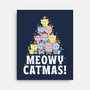 Meowy Catmas-None-Stretched-Canvas-brunopires