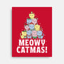 Meowy Catmas-None-Stretched-Canvas-brunopires