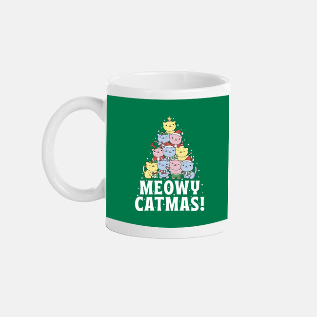 Meowy Catmas-None-Mug-Drinkware-brunopires