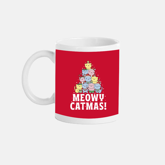 Meowy Catmas-None-Mug-Drinkware-brunopires