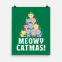 Meowy Catmas-None-Matte-Poster-brunopires