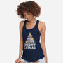 Meowy Catmas-Womens-Racerback-Tank-brunopires