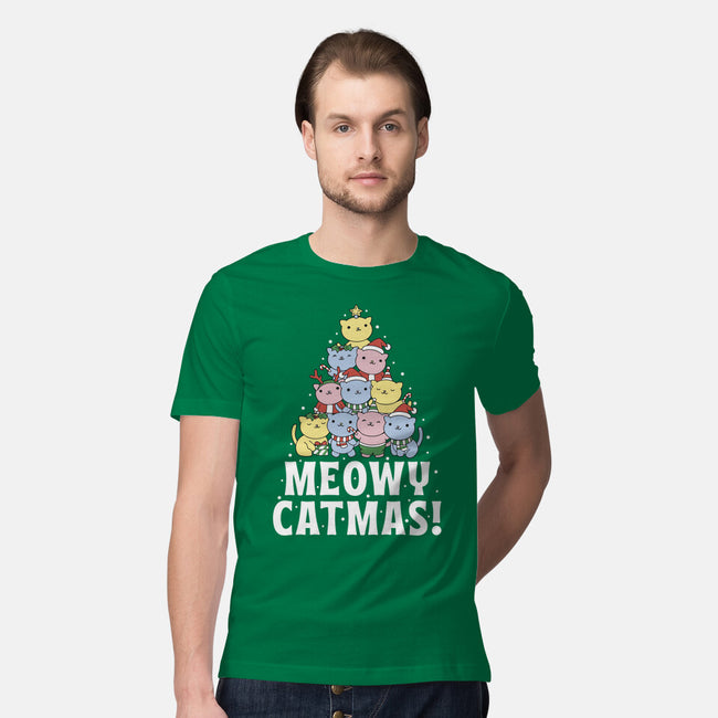 Meowy Catmas-Mens-Premium-Tee-brunopires
