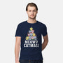 Meowy Catmas-Mens-Premium-Tee-brunopires