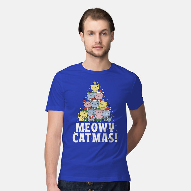 Meowy Catmas-Mens-Premium-Tee-brunopires