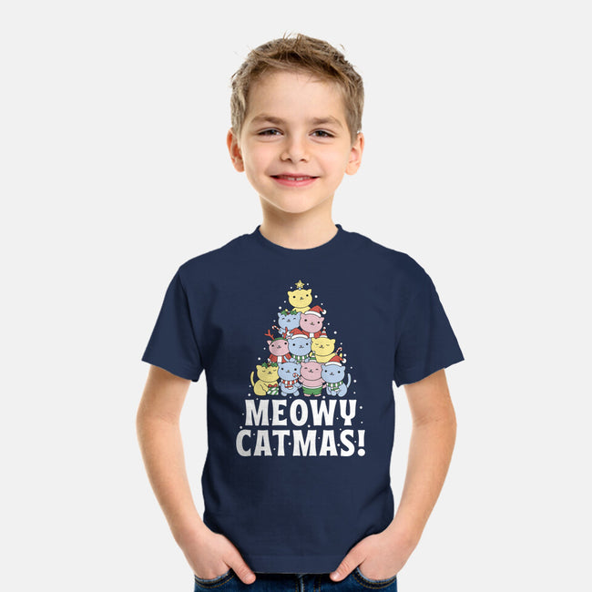 Meowy Catmas-Youth-Basic-Tee-brunopires