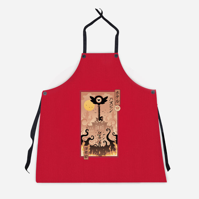 Hotel Ukiyo-e-Unisex-Kitchen-Apron-vp021