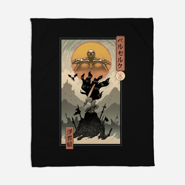 Berserk Ukiyo-e-None-Fleece-Blanket-vp021