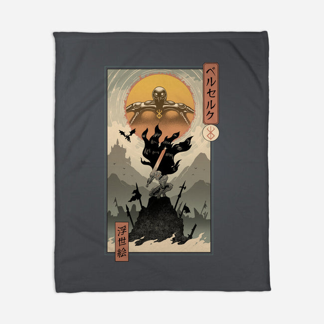 Berserk Ukiyo-e-None-Fleece-Blanket-vp021