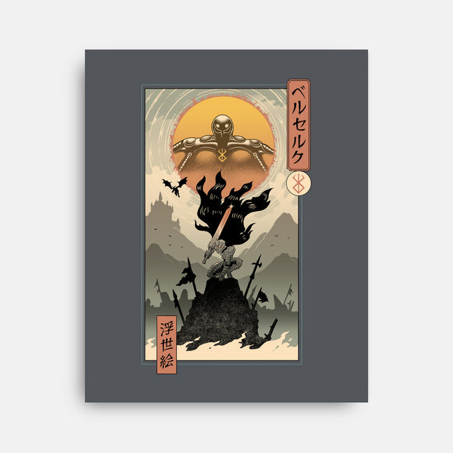 Berserk Ukiyo-e-None-Stretched-Canvas-vp021