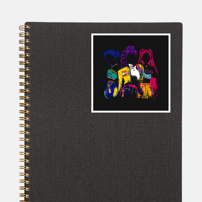 Hunters Behind The Shadows-None-Glossy-Sticker-DrMonekers