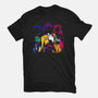 Hunters Behind The Shadows-Womens-Basic-Tee-DrMonekers