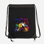 Hunters Behind The Shadows-None-Drawstring-Bag-DrMonekers
