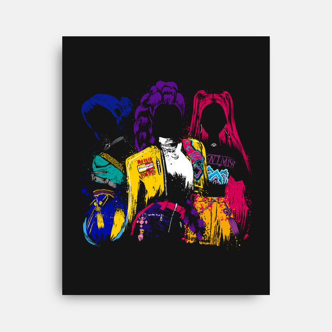 Hunters Behind The Shadows-None-Stretched-Canvas-DrMonekers