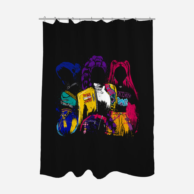 Hunters Behind The Shadows-None-Polyester-Shower Curtain-DrMonekers