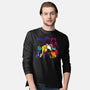 Hunters Behind The Shadows-Mens-Long Sleeved-Tee-DrMonekers