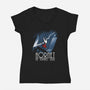 Hornet The Animated Series-Womens-V-Neck-Tee-Barbadifuoco
