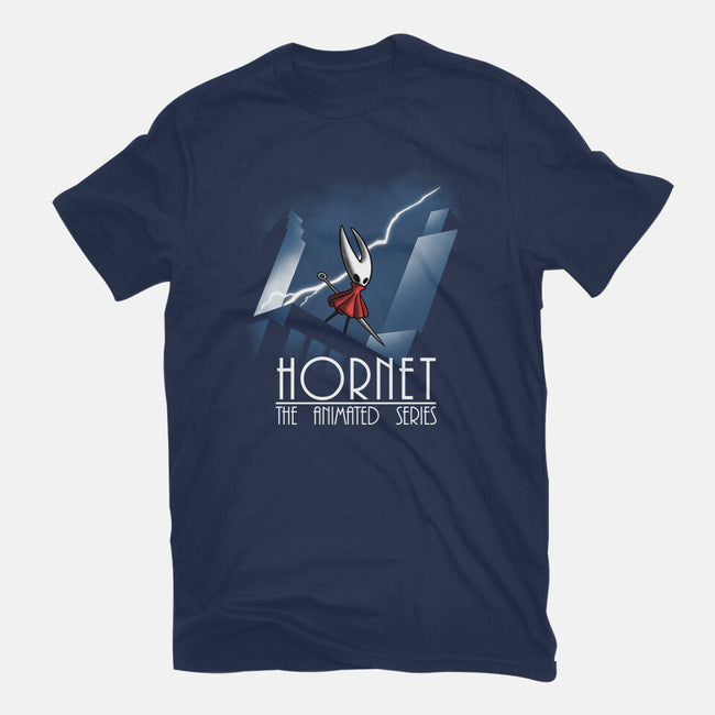 Hornet The Animated Series-Womens-Fitted-Tee-Barbadifuoco