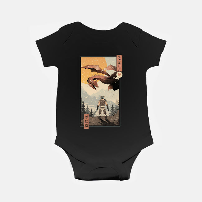 Skyrim Ukiyo-e-Baby-Basic-Onesie-vp021