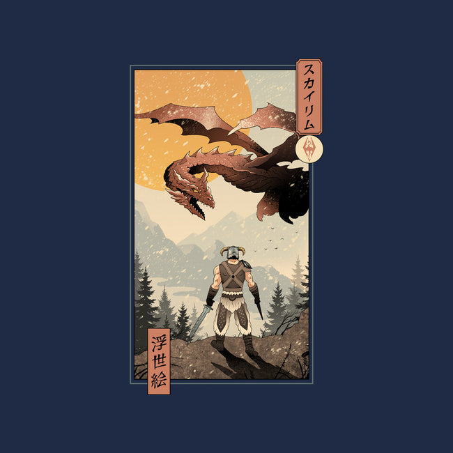 Skyrim Ukiyo-e-Unisex-Zip-Up-Sweatshirt-vp021