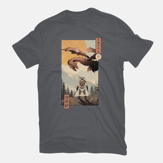 Skyrim Ukiyo-e-Mens-Basic-Tee-vp021
