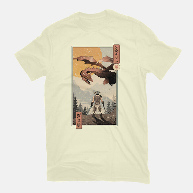 Skyrim Ukiyo-e-Mens-Basic-Tee-vp021