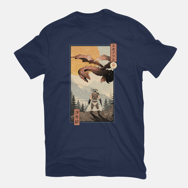 Skyrim Ukiyo-e-Youth-Basic-Tee-vp021