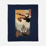 Skyrim Ukiyo-e-None-Fleece-Blanket-vp021