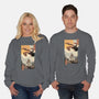 Skyrim Ukiyo-e-Unisex-Crew Neck-Sweatshirt-vp021
