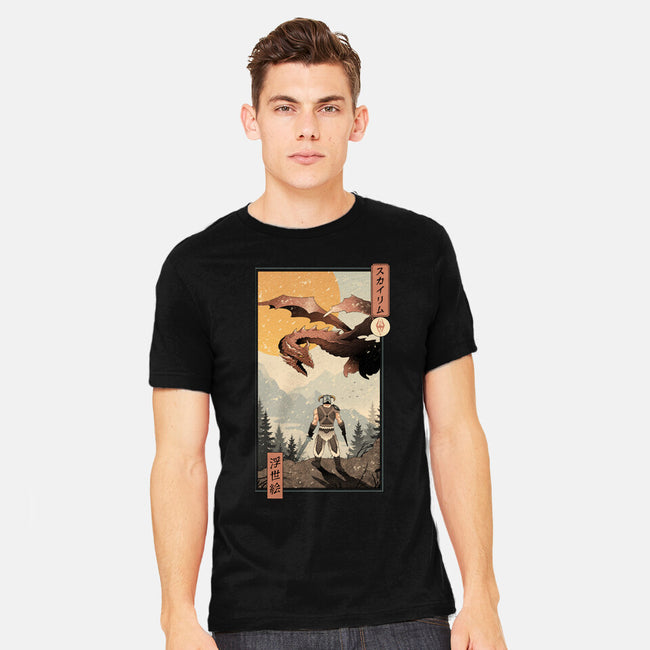 Skyrim Ukiyo-e-Mens-Heavyweight-Tee-vp021