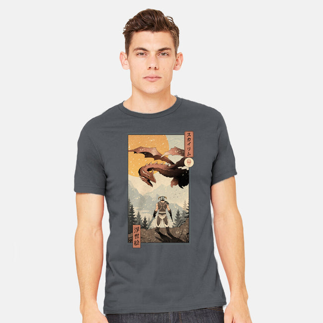 Skyrim Ukiyo-e-Mens-Heavyweight-Tee-vp021