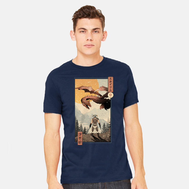 Skyrim Ukiyo-e-Mens-Heavyweight-Tee-vp021