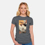 Skyrim Ukiyo-e-Womens-Fitted-Tee-vp021