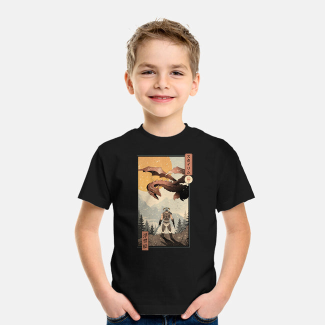 Skyrim Ukiyo-e-Youth-Basic-Tee-vp021