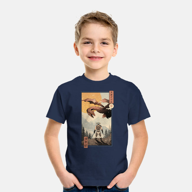 Skyrim Ukiyo-e-Youth-Basic-Tee-vp021