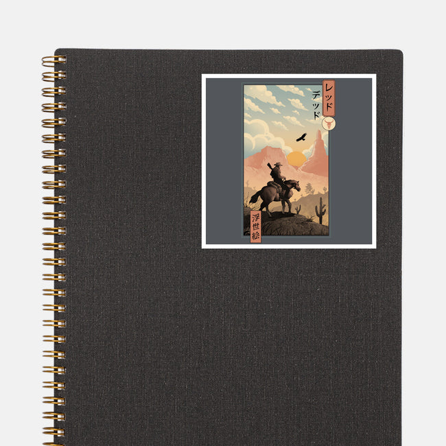 Red Dead Redemption In Edo-None-Glossy-Sticker-vp021