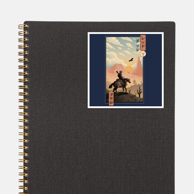 Red Dead Redemption In Edo-None-Glossy-Sticker-vp021