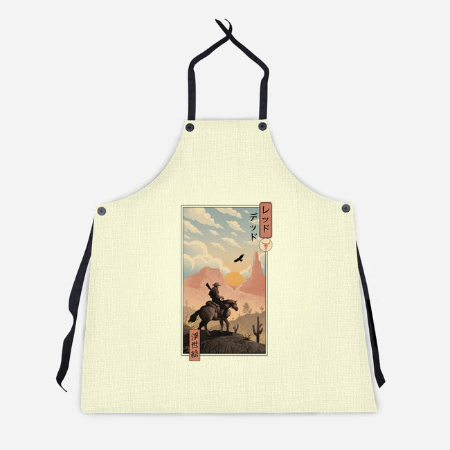 Red Dead Redemption In Edo-Unisex-Kitchen-Apron-vp021