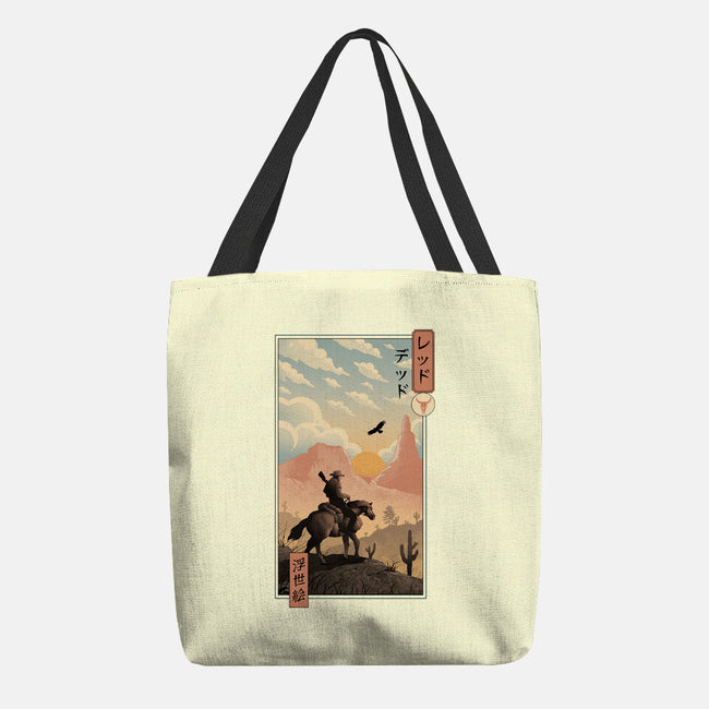 Red Dead Redemption In Edo-None-Basic Tote-Bag-vp021
