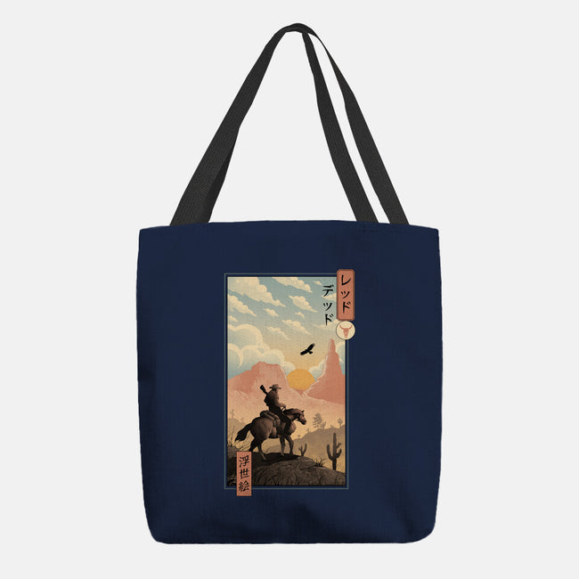 Red Dead Redemption In Edo-None-Basic Tote-Bag-vp021